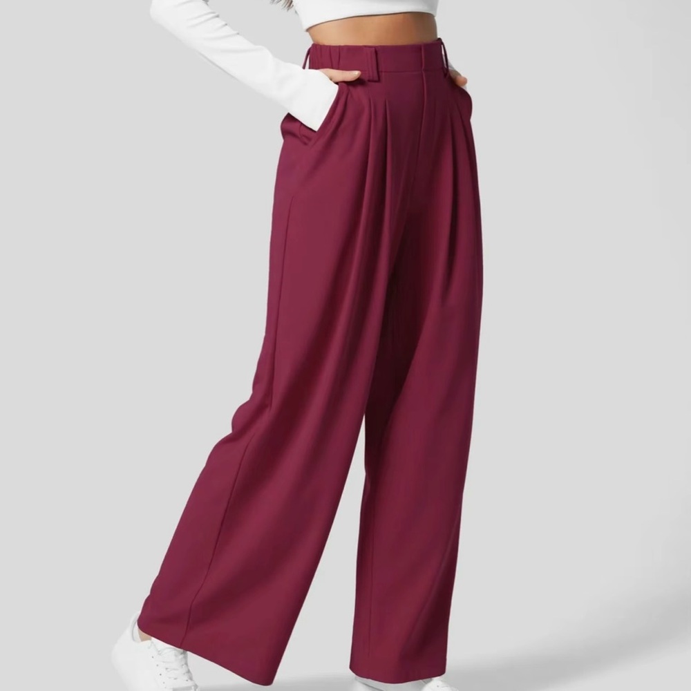 NWOT Halara, High-Waisted, Wide Leg Pants, Sz 16